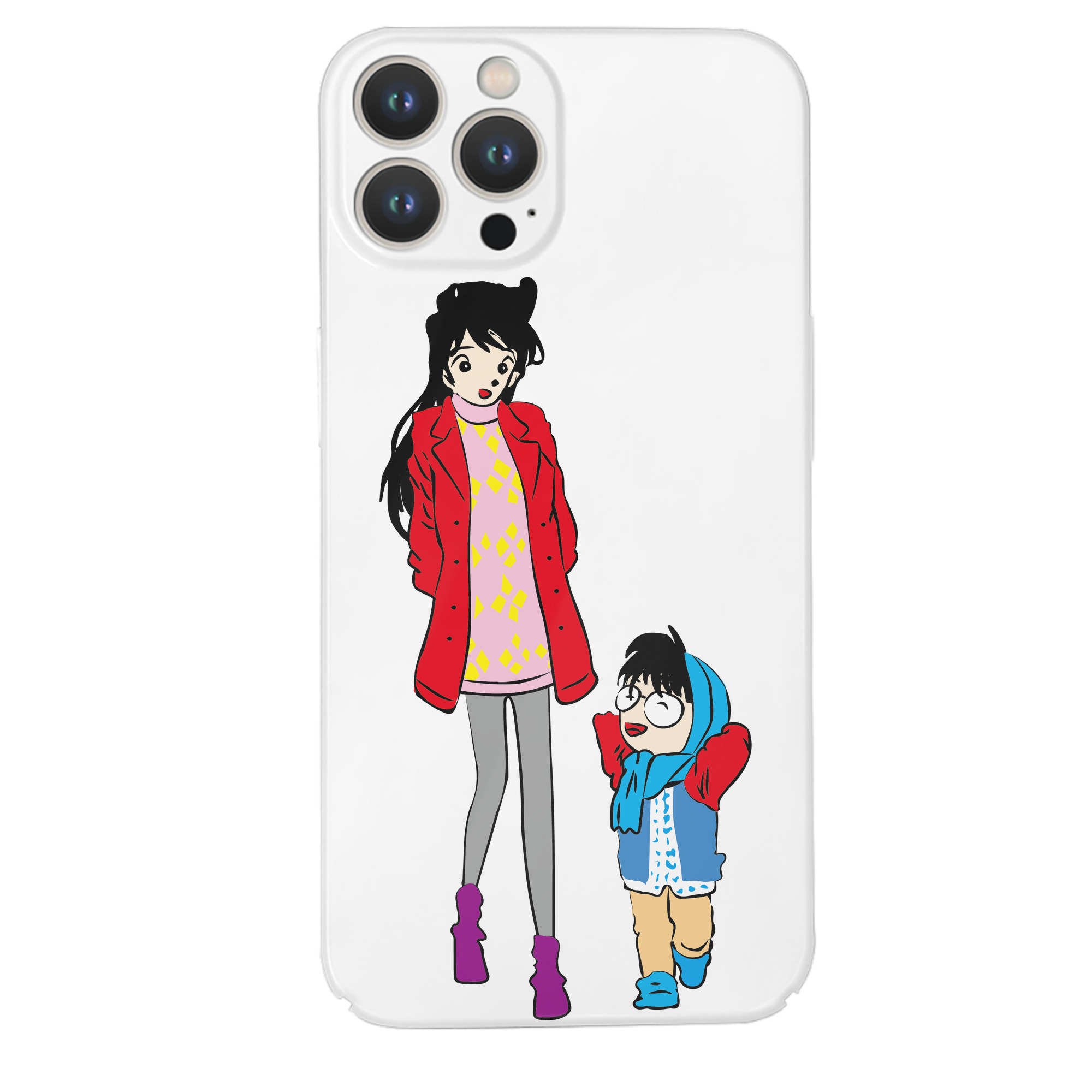 （画像用） 名探偵コナン 江戸川 コナン Detective Conan Conan Edogawa 【iPhone 14シリーズ対応】ハードケース